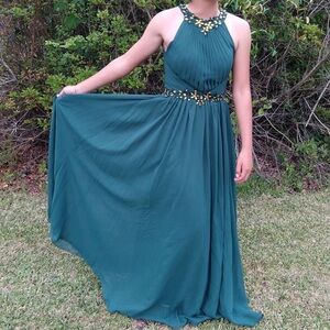 JJs House Forest Green Dress